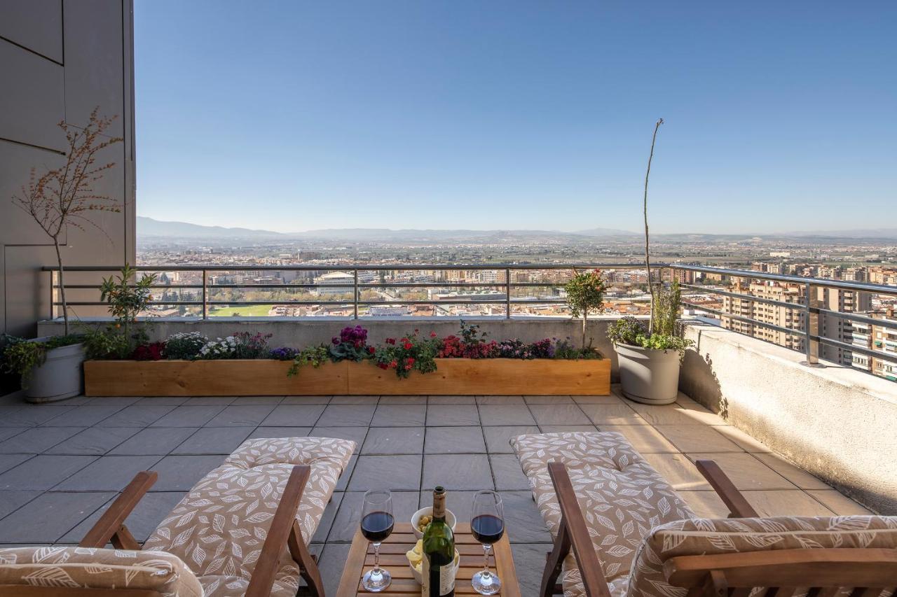 Atico Top Granada, Penthouse, 18-19Th Floor, City Centre, Views, Terrace, Free Parking Εξωτερικό φωτογραφία