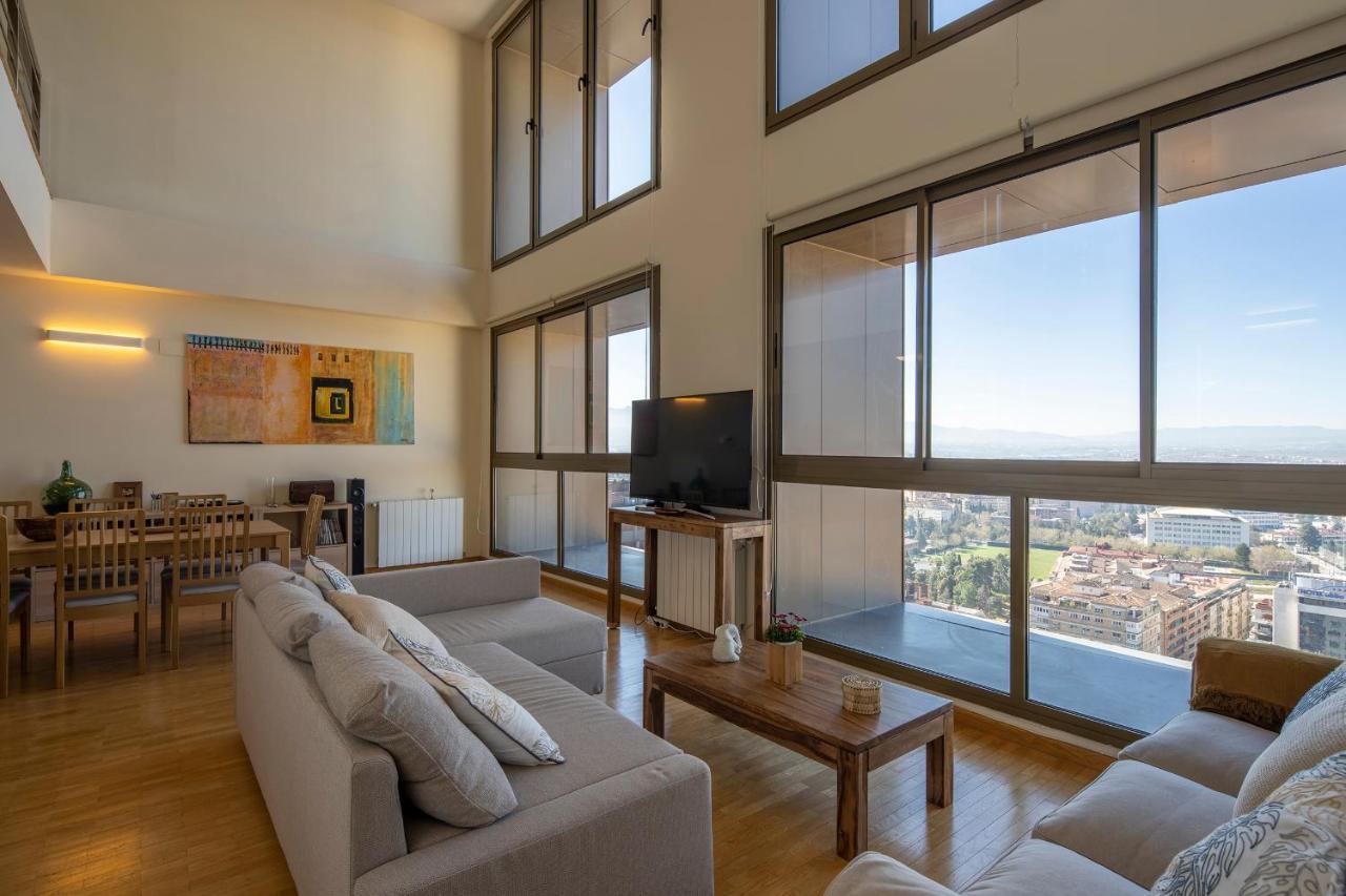Atico Top Granada, Penthouse, 18-19Th Floor, City Centre, Views, Terrace, Free Parking Εξωτερικό φωτογραφία