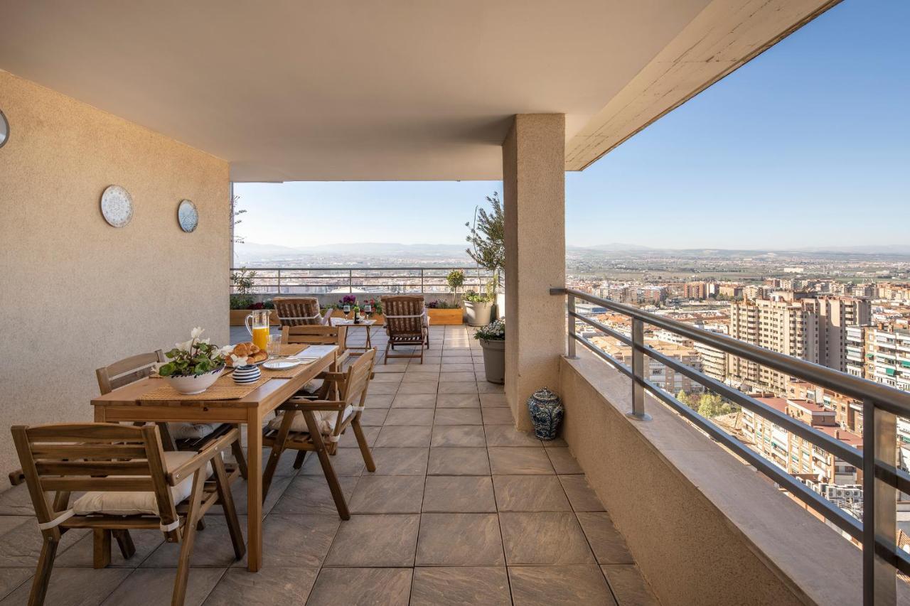 Atico Top Granada, Penthouse, 18-19Th Floor, City Centre, Views, Terrace, Free Parking Εξωτερικό φωτογραφία